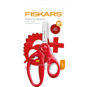 Nůžky dětské, univezální, červené, Fiskars, 12cm