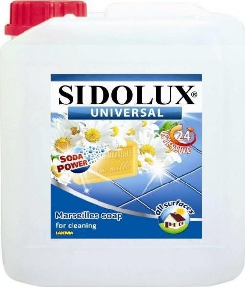 Čistič na podlahy, SIdolux 5l, Marseillské mýdlo