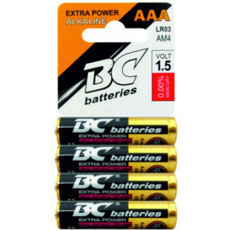 Baterie AAA LR03, BC, 4ks