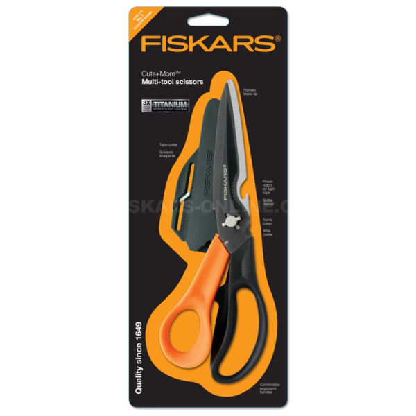 Fiskars Cuts&More víceúčelové nůžky