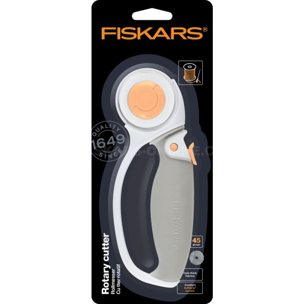 Řezací kolečko na látkum Fiskars Titanium, 45mm