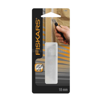 Náhradní břit FISKARS oboustranný 18mm/10ks
