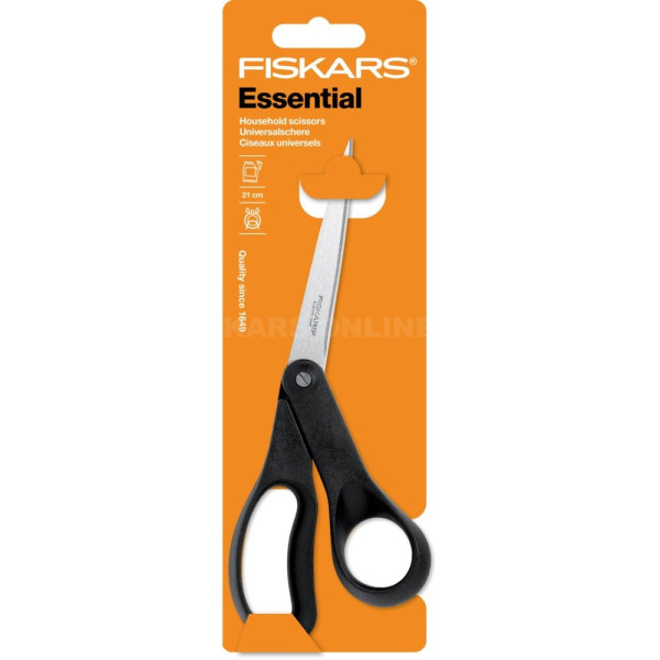 Fiskars Essential UNI nůžky, 21cm