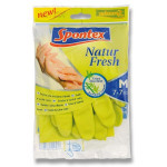 Rukavice Spontex Natur Fresh gumové vell.M