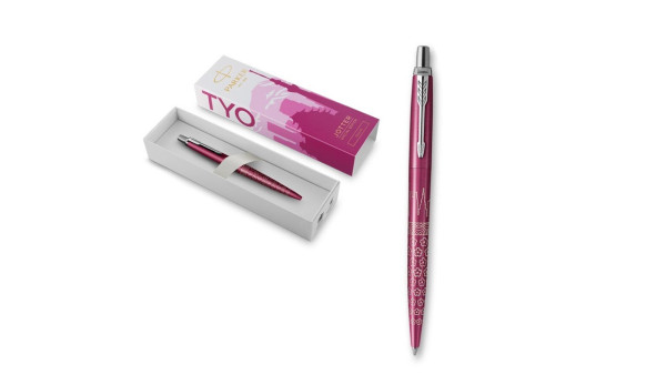 Parker Jotter Global Icons Tokyo Pink CT, kuličkové pero