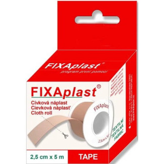 NÁPLAST TEXT. 2,5CMX5M/CÍVKA