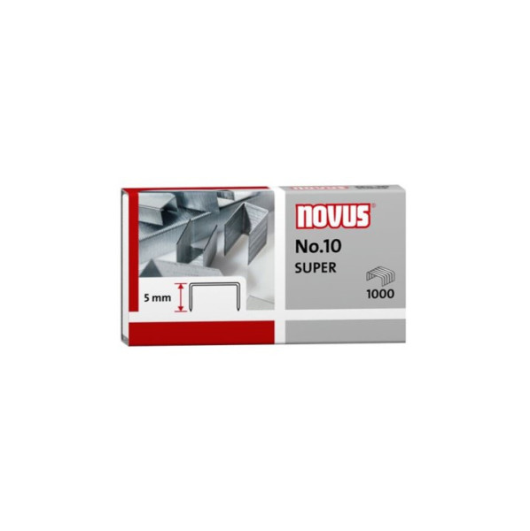 Náplň do sešívačky No.10 super, Novus, 1000ks