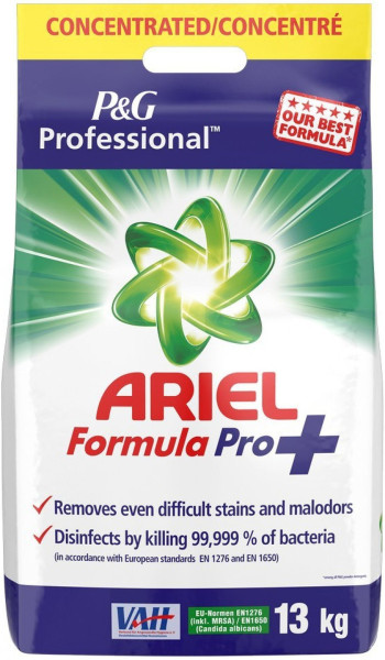 Ariel Formula Pro+ Professional prací prášek, 13 kg