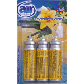 Air Menline, Seychelles Vanilla, NN, 3×15ml