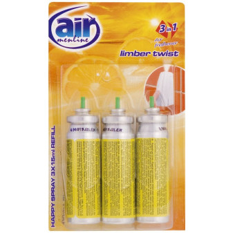 WC osvěž vzd. spray 3x15ml/air menl/citron/NN