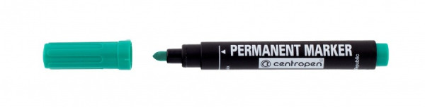 Popisovač Centropen permanent 8566 2,5mm zelený