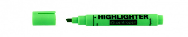 Popisovač Centropen Highlighter 5mm 8552/zelená