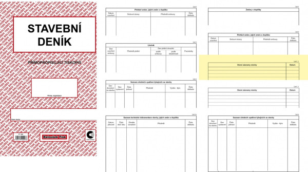 Stavební deník/PT255