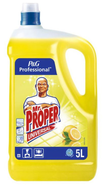 UNI čistící prostředek Mr. Proper, strojní čištění, lemon, 5l