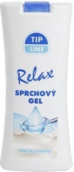 Sprchový gel 500 ml tip line/mléčné proteiny