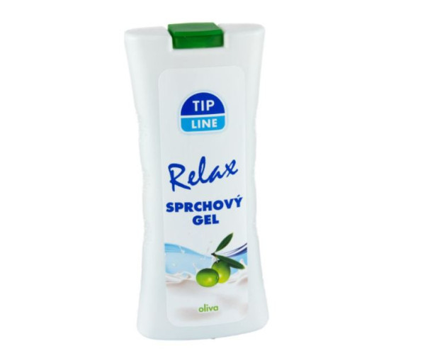 Tip Line sprchový gel oliva, 500ml