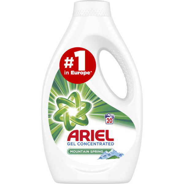 Ariel prací gel Mountain Spring 20 PD/1,1l