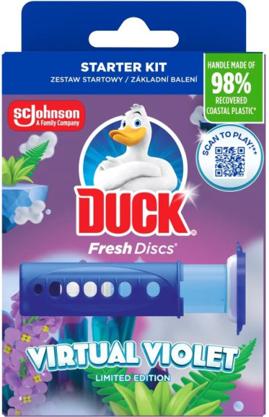 WC BLOK DUCK FRESH 36ML/PUMPA/VIOLET