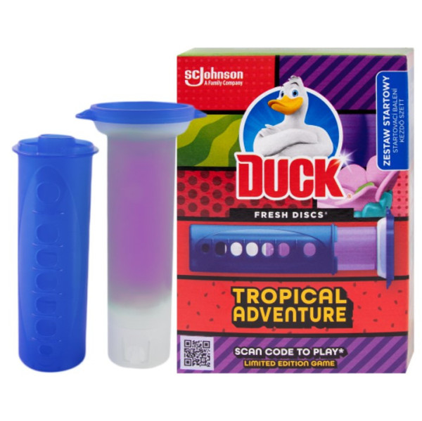 Wc blok gel, Duck Fresh, tropical, 36ml