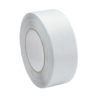 Lepící páska textilní, 48mm x 50m, profi, bílá