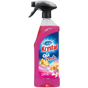 Osvězovač vzduchu olejový Krystal, růžová, 750ml