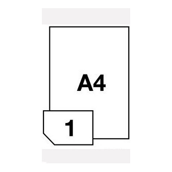 Etikety A4 bílá 210x297 SK /100ks