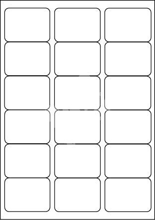 Etikety SK A4 bílá 68x47 / 100ks