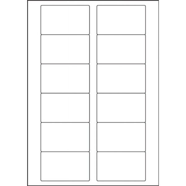ETIKETY A4 BÍLÉ 78X47 SK/100KS
