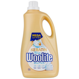 Prací prášek gel Woolite Keratin, 3.6l/60PD, White