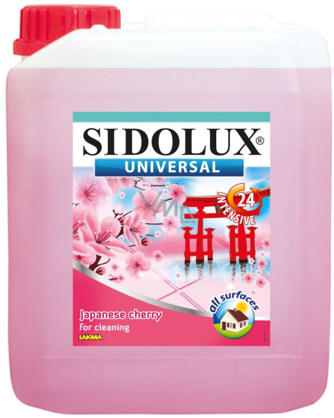Čistič na podlahu, Sidolux 5l, Japonská višeň