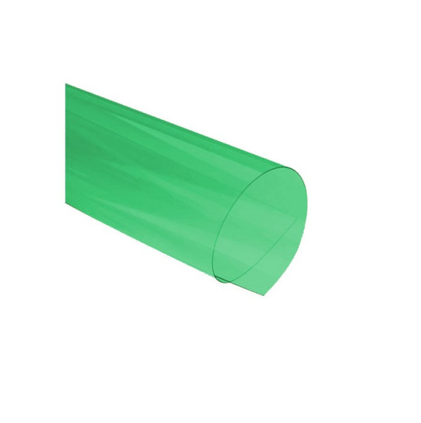 Folie pro kroužkovou vazbu A4, 200mic, transparent zelená, 1ks