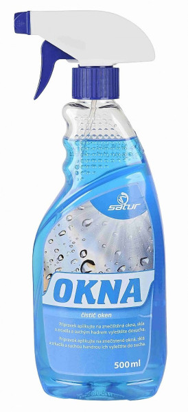 Satur na okna a skla, 500ml