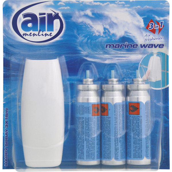 Air Menline strojek + NN, Marine  3x15ml