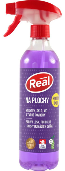 Real UNI na pevné povrchy, 550ml