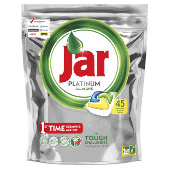Jar Platinum All in One kapsle do myčky nádobí, 45-48ks