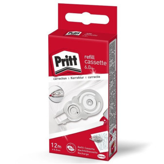 Korekční roller Pritt refill, 6mm x 12m, náhradní náplň