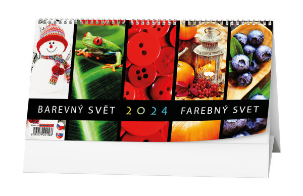 Stolní kalendář - BSH6 - barevný svět
