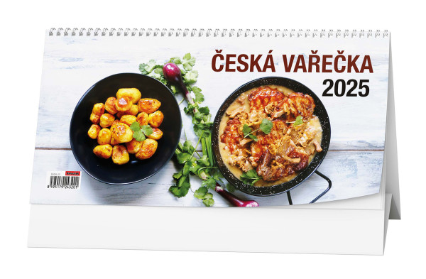 Stolní kalendář - BSD6 - česká vařečka 14-ti denní