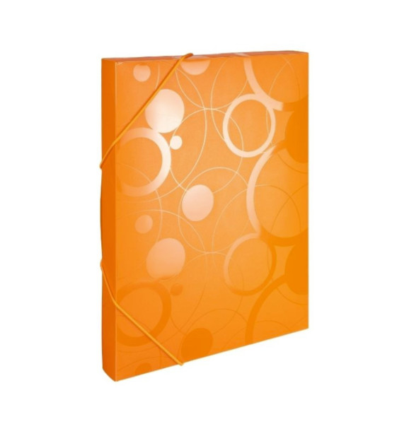 Box 3klopy + gumička Neo Colori, oranžová