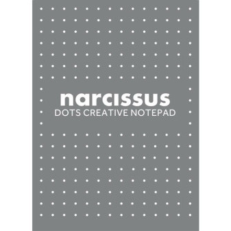 Blok A5, Narcissus, tečkovaný, 80l