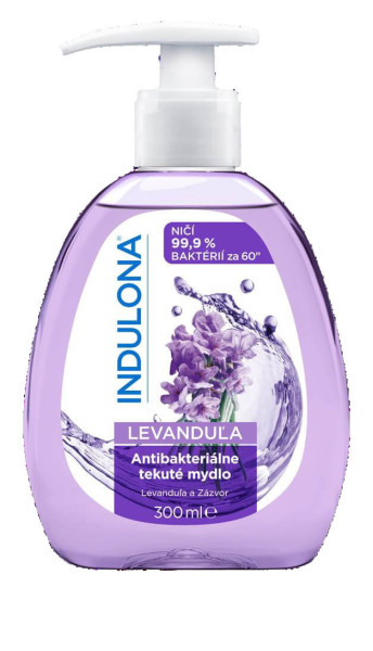 Mýdlo tekuté Indulona antibakteriální, 300ml