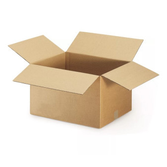 Krabice kartonová, 30 x 20 x 10cm, klopa