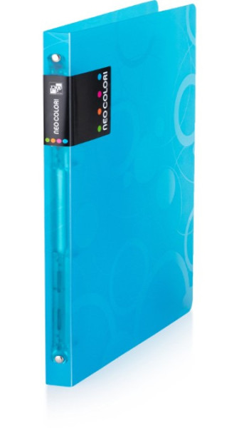 Pořadač A4 Neo Colori, PP, 4kr., 2cm, modrá