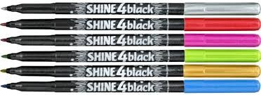 Popisovač 2590/6ks 1mm shine black