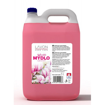 Lavon tekuté mýdlo růžové, magnolie, 5l