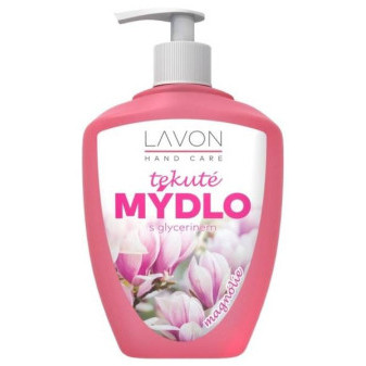 Lavon tekuté mýdlo růžové, magnolie, 500ml