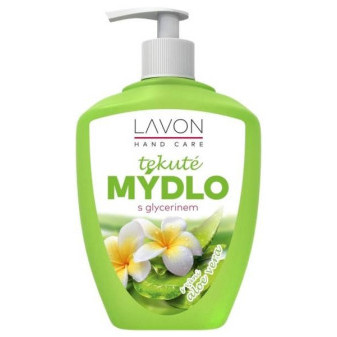 Tekuté mýdlo Lavon, dávkovač, aloe, 500ml