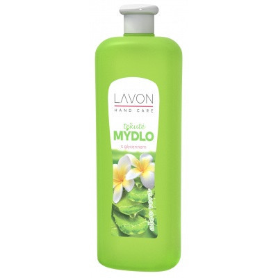 Lavon tekuté mýdlo zelené, aloe, 1l