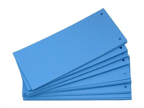 Rozdružovač, 10.5x23.8cm, modrá, 100ks
