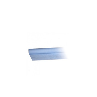 Ubrus damašek, 120cm x 8m, světle modrá